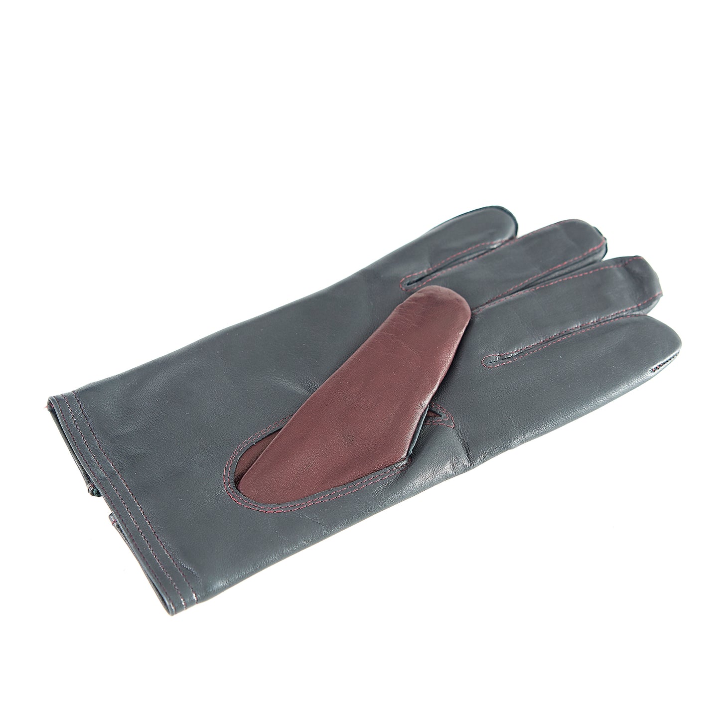 Men's nappa leather gloves with zip details , cashmere lining