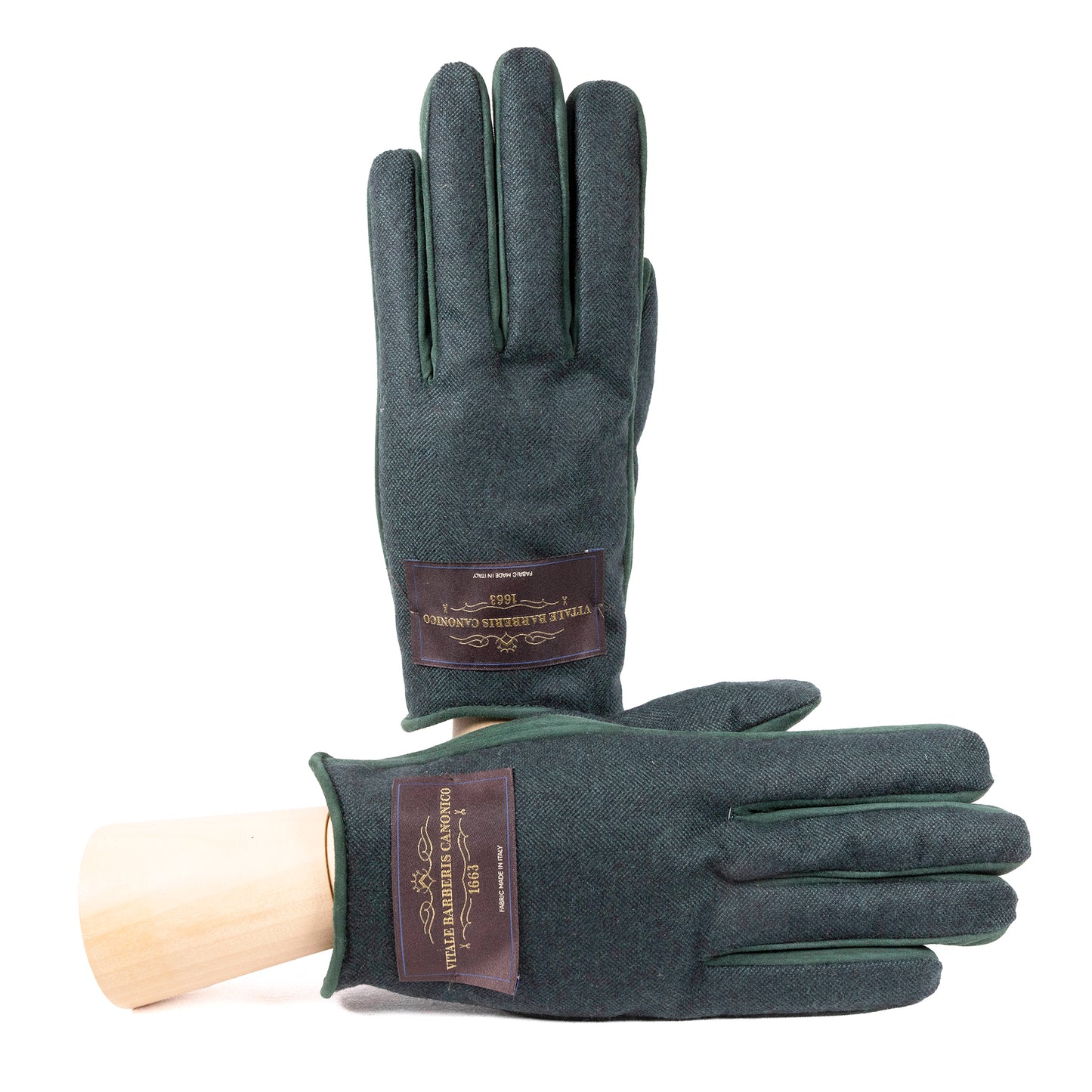 Sansevero: cashmere and nappa leather gloves