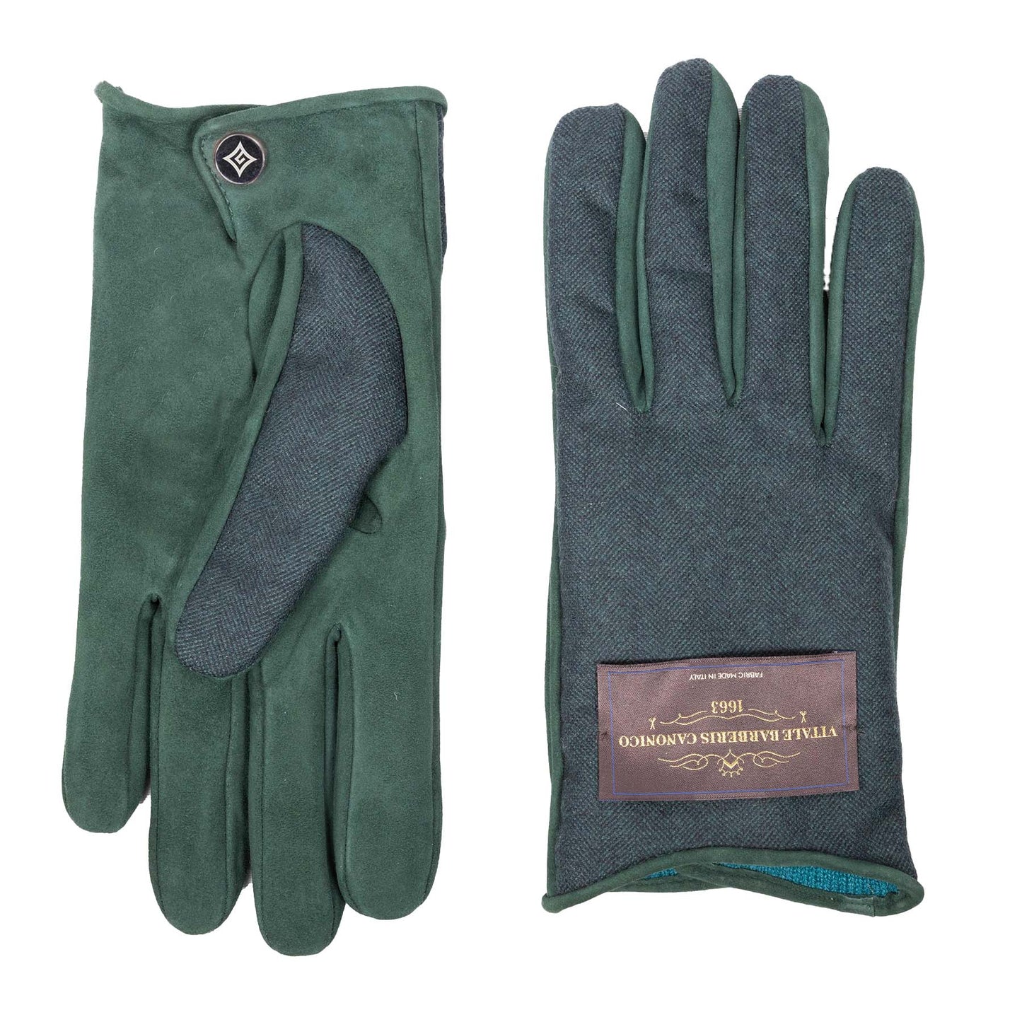 Sansevero: cashmere and nappa leather gloves