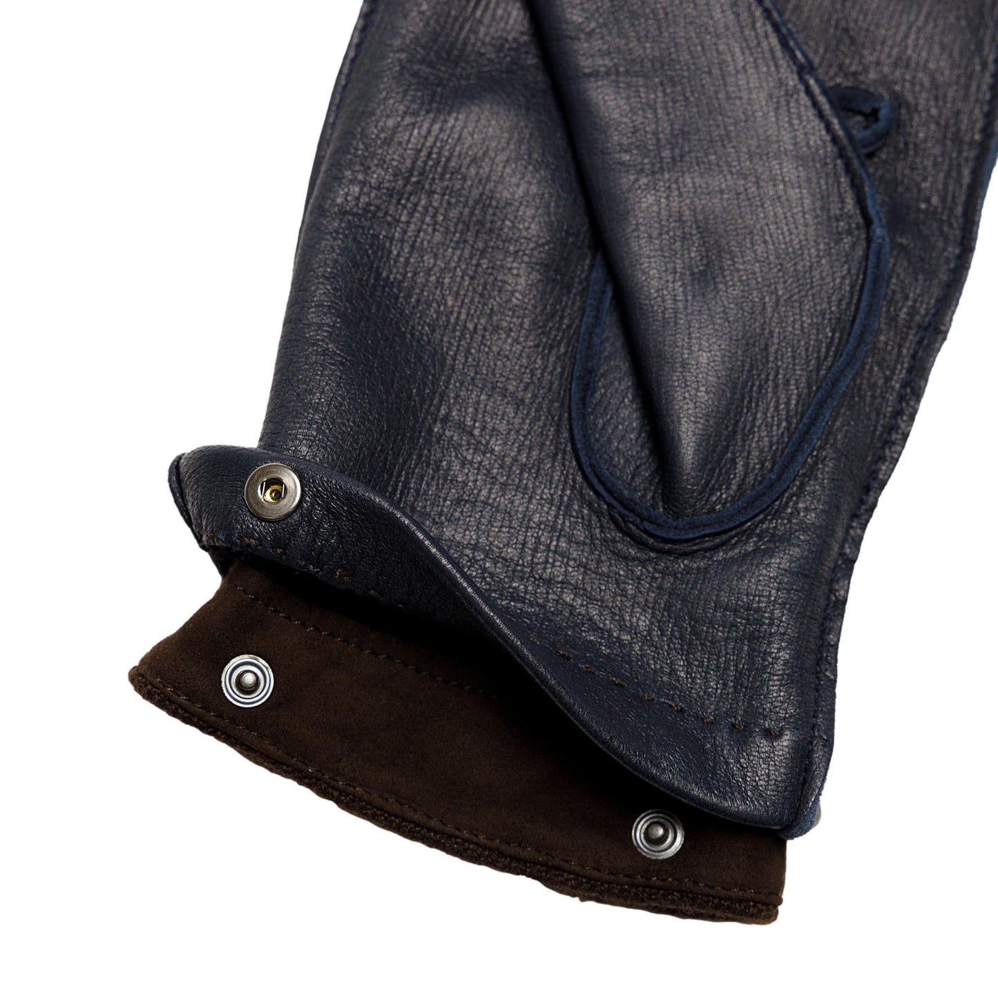 Men's deerskin gloves with removable cashmere lining