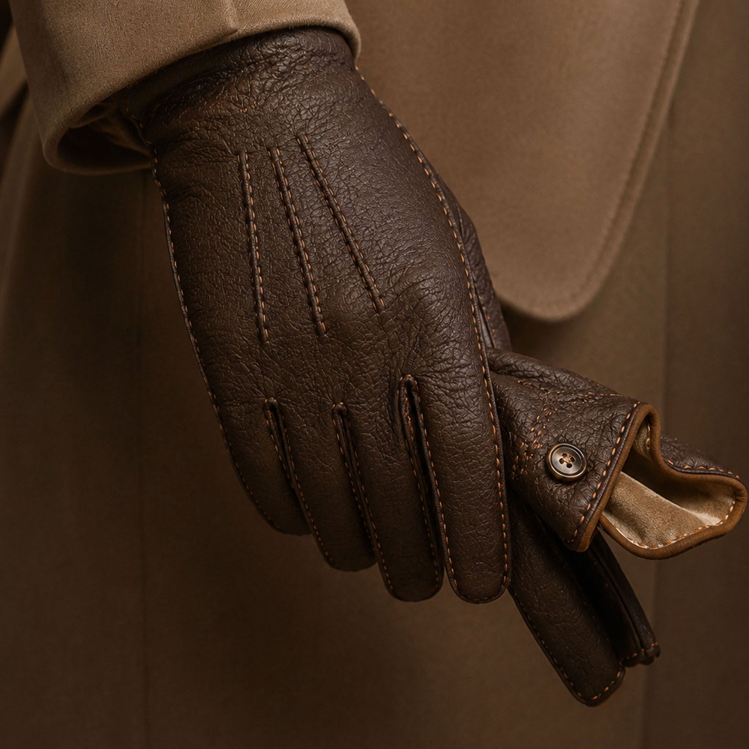 Men's peccary leather gloves — Gala Gloves