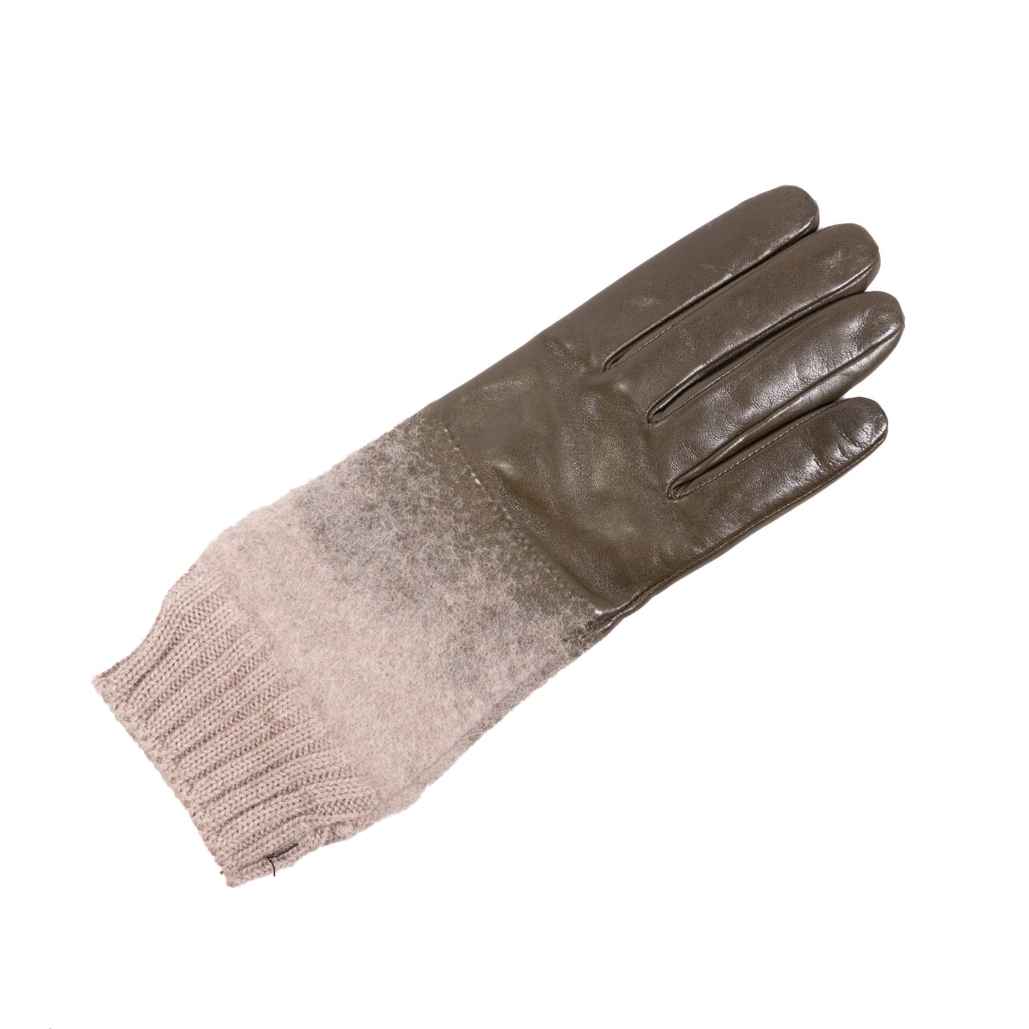 Guanti da donna in nappa e lana: l'incontro tra pelle e lana