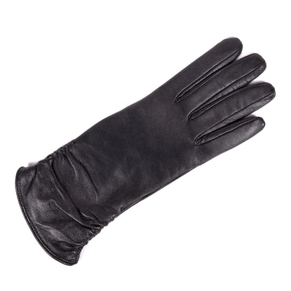 Ladies' touchscreen leather gloves, cashmere lined