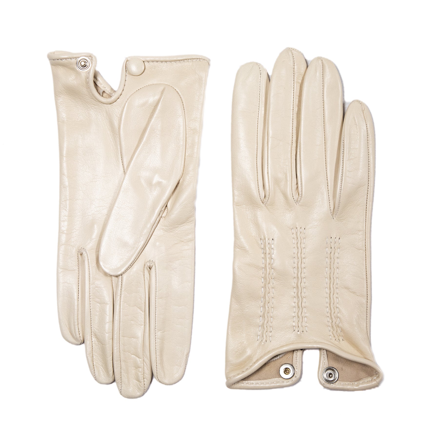 Womens cream deals leather gloves