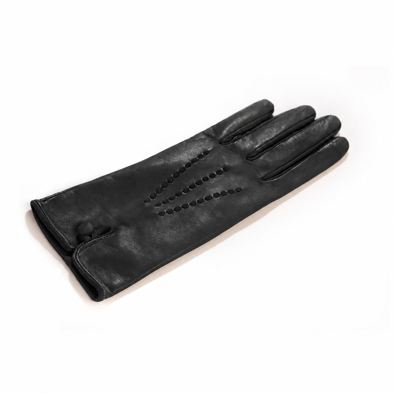 Women's silk lined gloves nappa gloves - Black 2