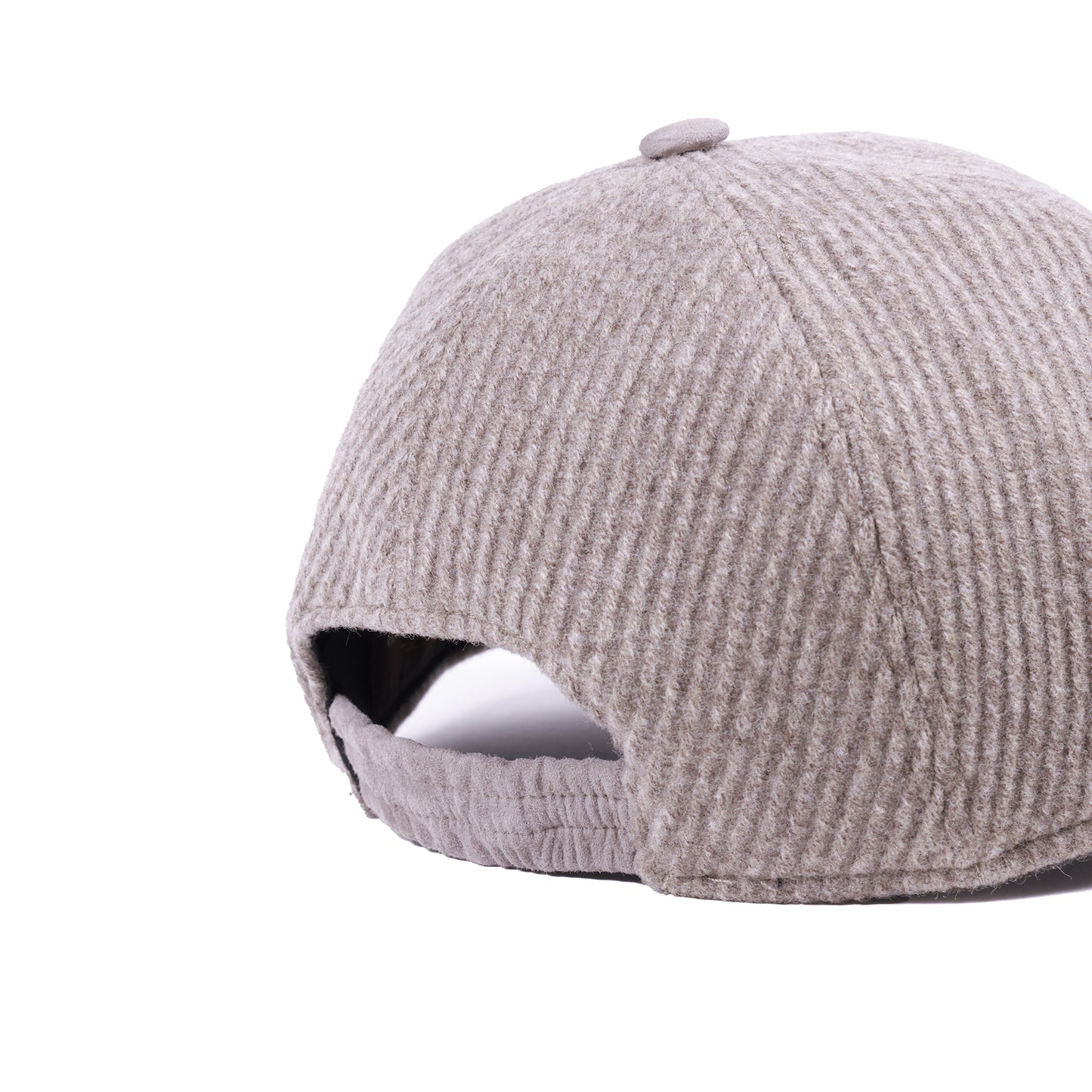 Pontecorvo - baseball cap in wool with suede visor, image 3