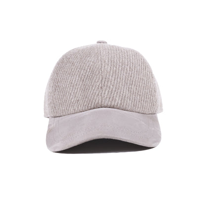 Pontecorvo - baseball cap in wool with suede visor, image 2