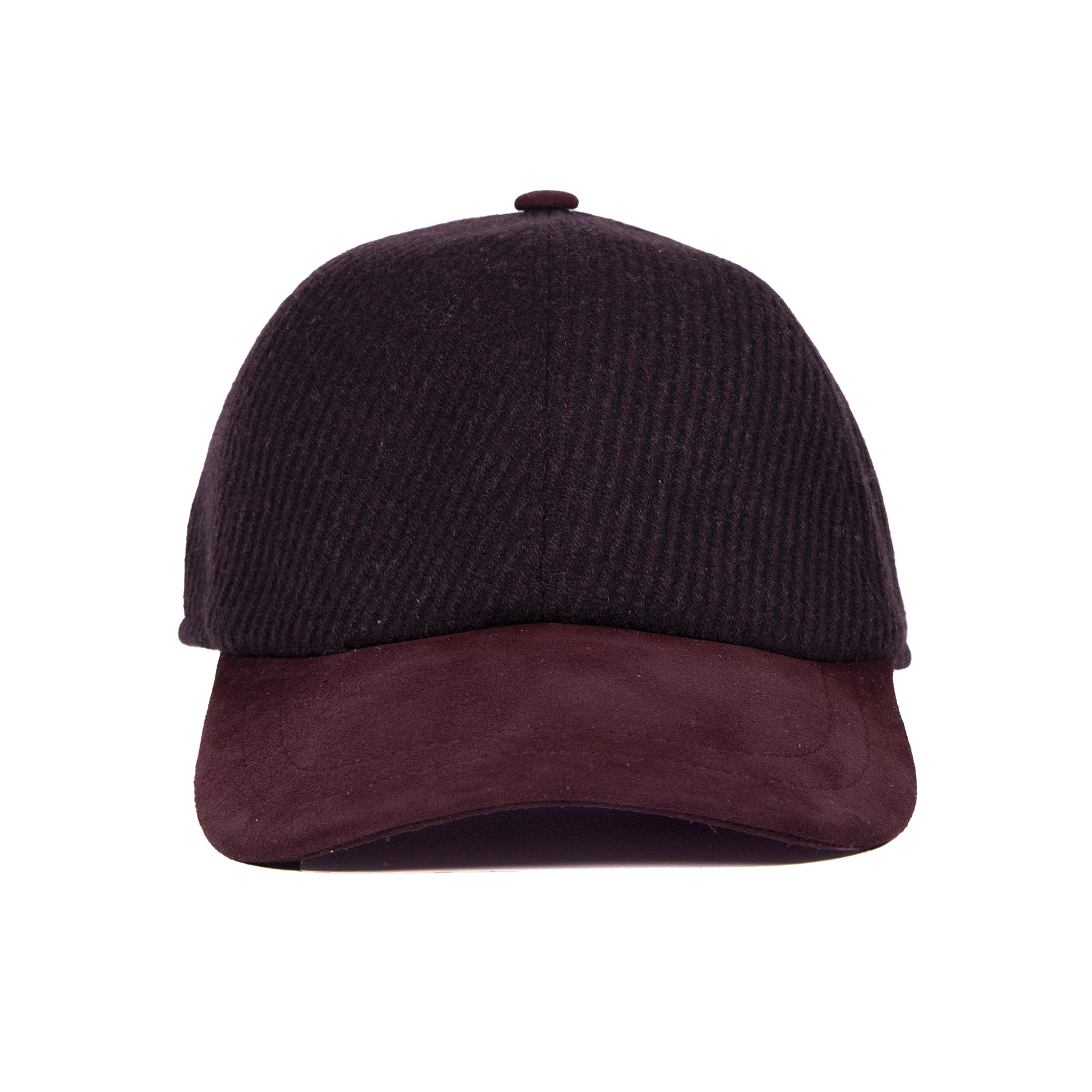Pontecorvo - baseball cap in wool with suede visor, image 6