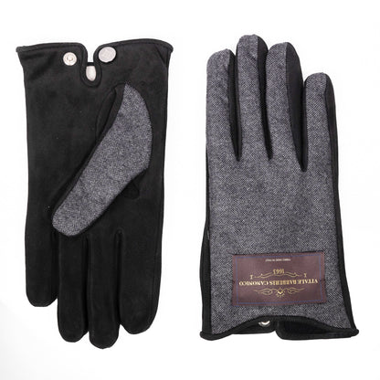 Sansevero: cashmere and nappa leather gloves