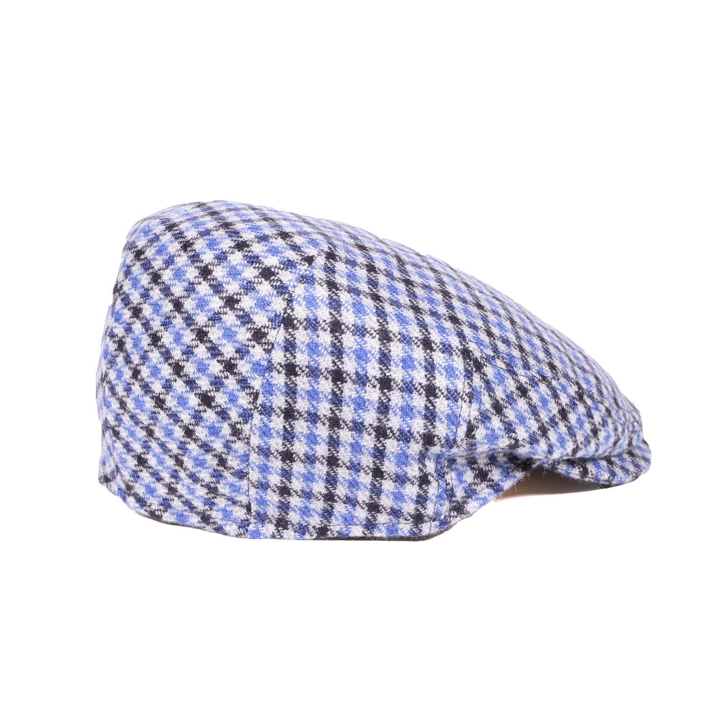 Santostrato - patterned flat cap in cashmere, image 5