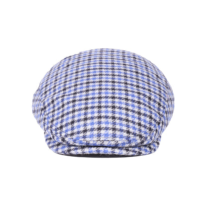 Santostrato - patterned flat cap in cashmere, image 6