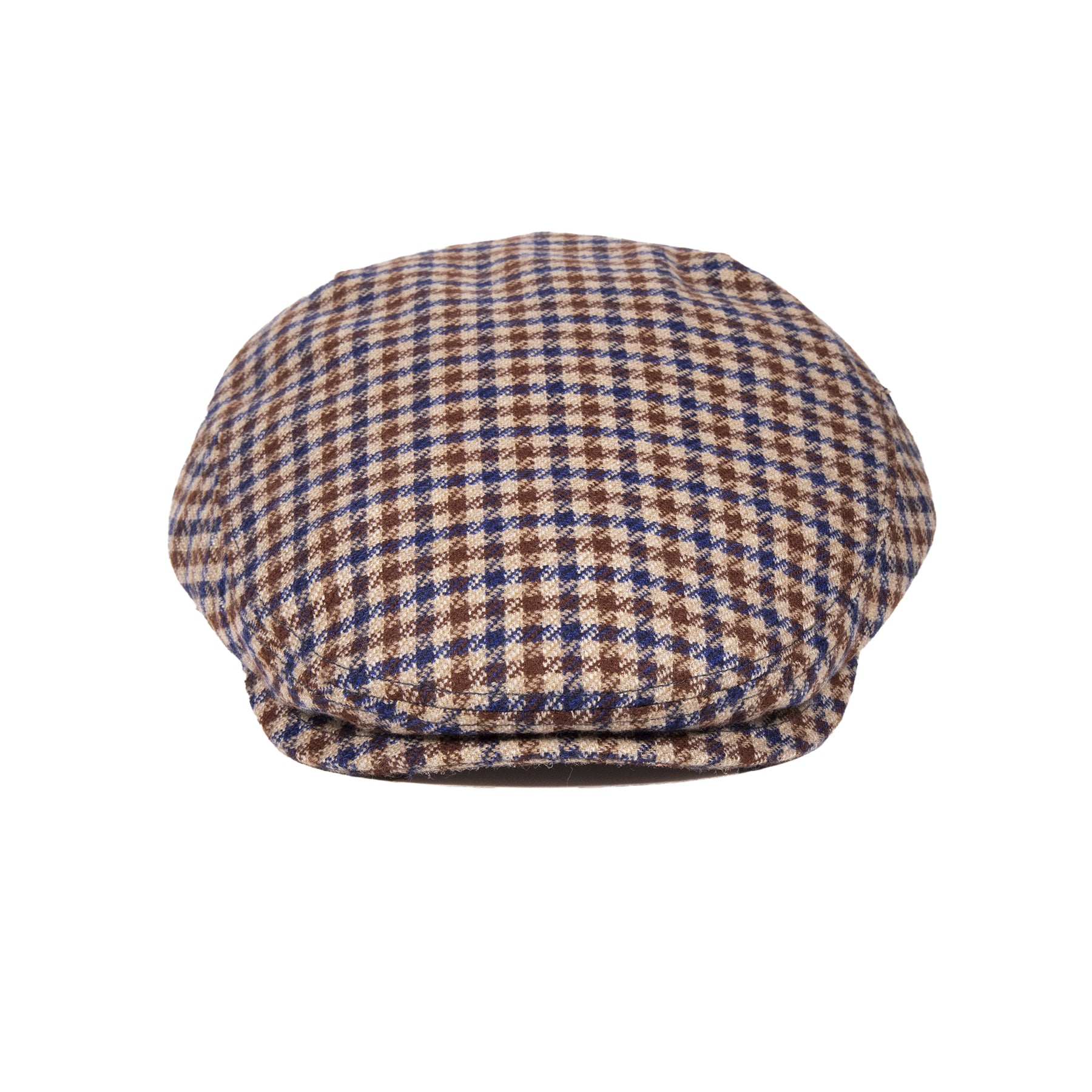 Santostrato - patterned flat cap in cashmere, image 9