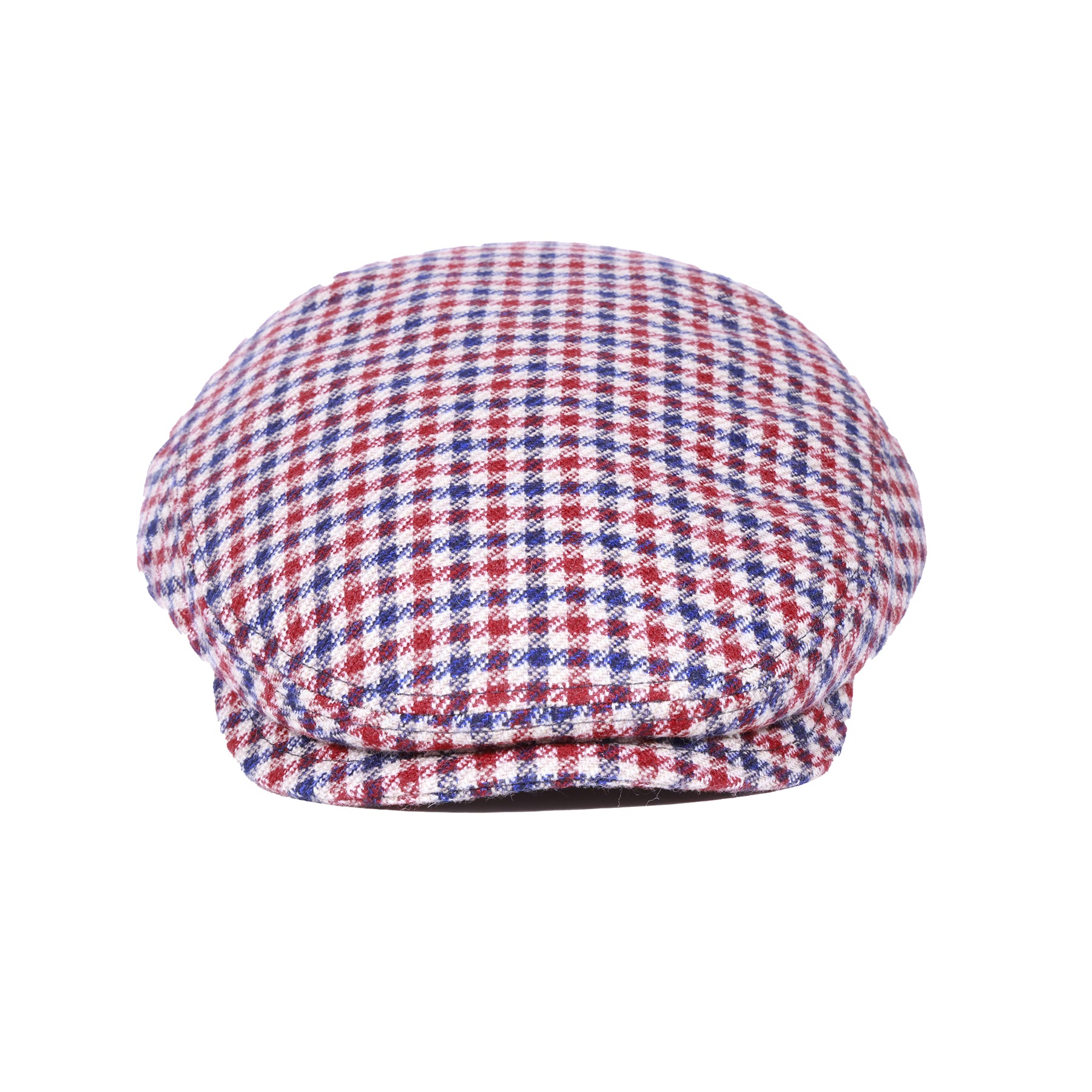 Santostrato - patterned flat cap in cashmere, image 3