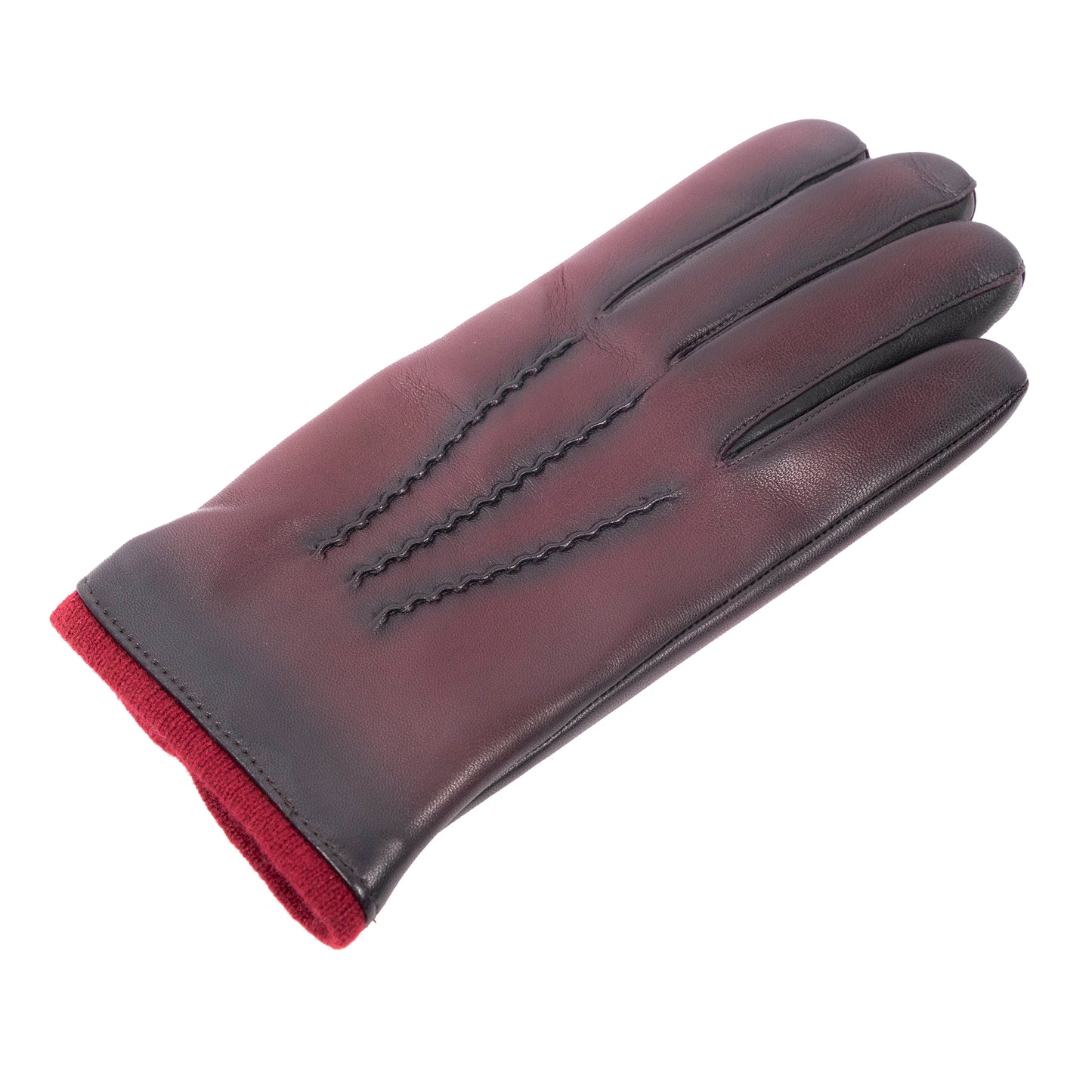 Men's vintage style leather gloves