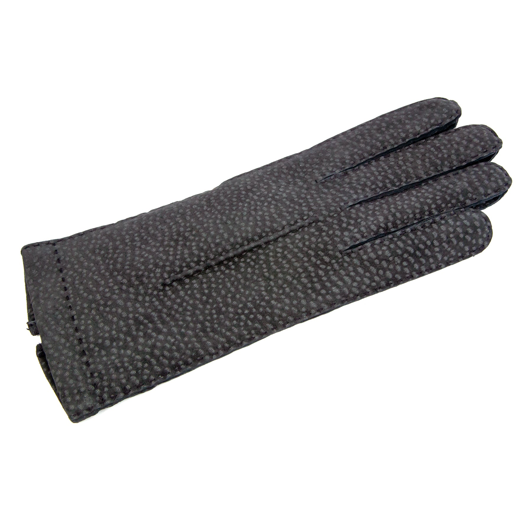 Damen graue Carpincho-Handschuhe