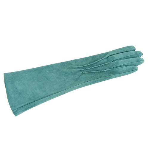 Women’s basic giada soft suede leather gloves 6 BT and cashmere lining