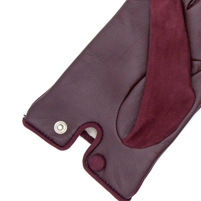 Men's nappa touch and suede 3S gloves cashmere lined